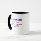 Mug Trader Mug, Warren Buffett Citation - Tea Coffee C (Devant gauche)