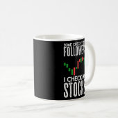 Mug Trader Trader Daytrader Stock Exchange (Devant droit)