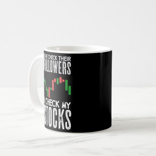Mug Trader Trader Daytrader Stock Exchange (Devant gauche)