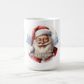 Mug Tradition classique Père Noël Illustration Script (Centre)