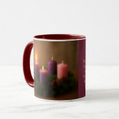 Mug Traditional Advent Wreath Second Sunday (Devant gauche)