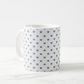 Mug Traditional Blue Knot Christmas (Devant gauche)