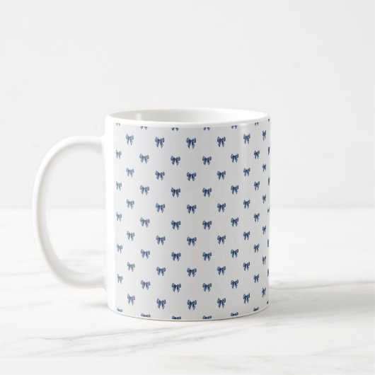 Mug Traditional Blue Knot Christmas (Gauche)