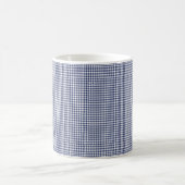 Mug Traditionnel Noël Vichy Bleu (Centre)