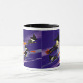 Mug Trafic de sorcières d'Halloween (Centre)