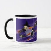 Mug Trafic de sorcières d'Halloween (Gauche)