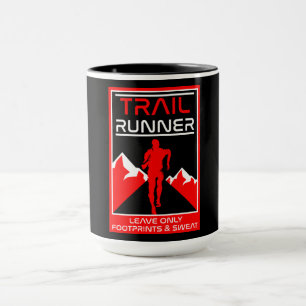 Mug Trail Runner Sport Dans La Nature