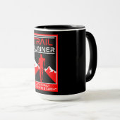 Mug Trail Runner Sport Dans La Nature (Devant droit)