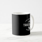 Mug Trailblazer Adventure Awaits Hiking Climb Explore  (Devant droit)