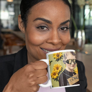 Mug Trailblazer pour femme vintage Daisies Kitsch 