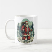 Mug Trailblazing Père Noël Randonnée Adventure Design (Gauche)