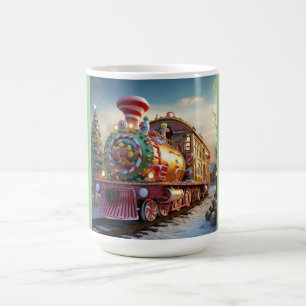 Mug Train à sucreries de Noël