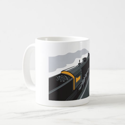 Mug Train à vapeur (Devant gauche)