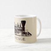 Mug Train à vapeur 1859 (Devant droit)