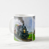 Mug Train à vapeur 89, Chemin de fer Locomotive Moteur (Devant gauche)