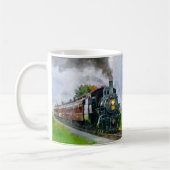 Mug Train à vapeur 89, Chemin de fer Locomotive Moteur (Gauche)