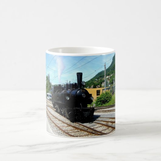 Mug Train à vapeur à Blonay (Centre)