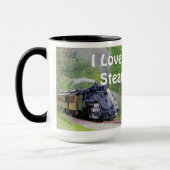 Mug Train à vapeur ferroviaire pour Trainspotspotters (Gauche)