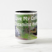 Mug Train à vapeur ferroviaire pour Trainspotspotters (Centre)