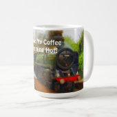 Mug Train à vapeur ferroviaire pour Trainspotspotters  (Devant droit)