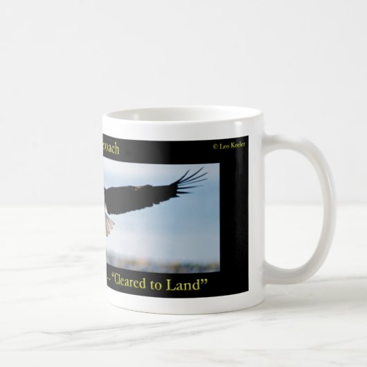 Mug Train. Ailerons vers le bas. Dégagé pour débarquer (Droite)