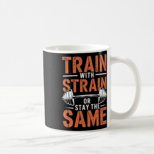 Mug Train Avec Soudure - Motivation Fitness Muscle (Droite)