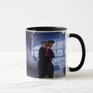 Mug Train bleu