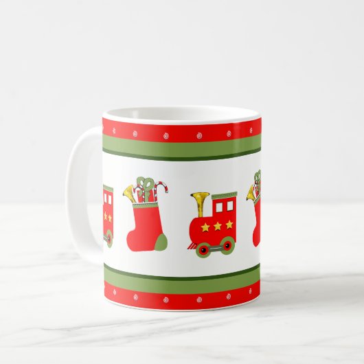Mug Train collectif de Noël (Devant gauche)