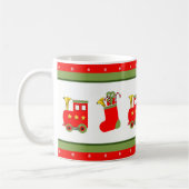 Mug Train collectif de Noël (Gauche)