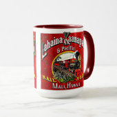 Mug Train de canne à sucre avec Locomotives Baldwin    (Devant droit)