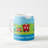 Mug Train de Choo Choo de l'enfant mignon (Devant gauche)