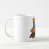 Mug Train de fleurs jouet (Gauche)