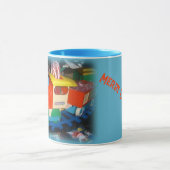 Mug Train de jouet personnalisé pour les fêtes de Noël (Centre)