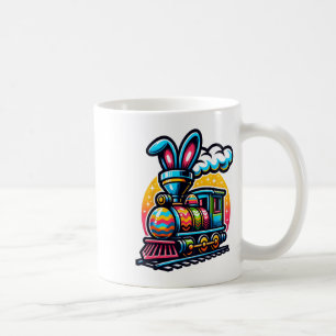 Mug Train de lapin Chemin de fer Œuf de Pâques Enfants
