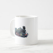 Mug Train de machine à vapeur (Devant gauche)