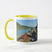 Mug Train de marchandises à Oberwesel (Gauche)