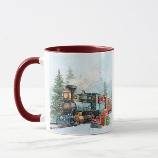 Mug Train de Noël (Gauche)