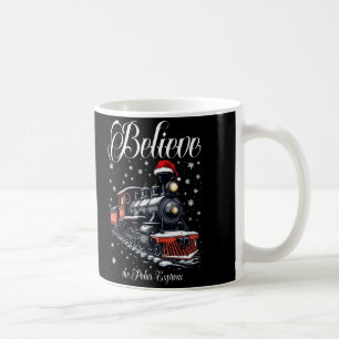 Mug Train de Noël Croyez vintage