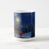 Mug Train de Noël dans la neige (Centre)