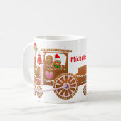 Mug Train de Noël en pain d'épices (Devant gauche)