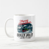 Mug Train de Noël Vintage (Gauche)