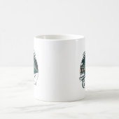 Mug Train de Noël Vintage (Centre)