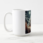 Mug Train de nuit d'hiver/Noël (Gauche)