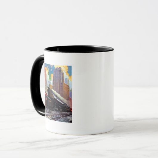 Mug Train de Pennsylvanie par Unknown (Devant gauche)