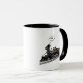 Mug Train de pensée (Devant droit)