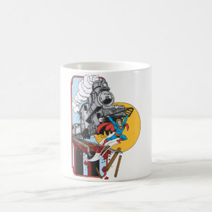 Mug Train de relève Superman