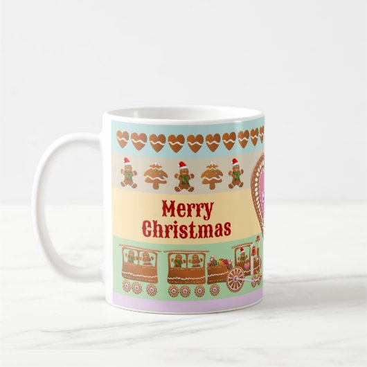 Mug Train d'Express Père Noël Gingerbread (Gauche)