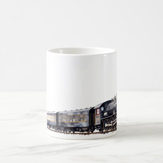 Mug Train En Aquarelle (Centre)