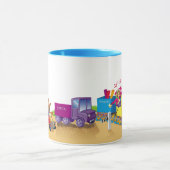 Mug train et voiture (Centre)