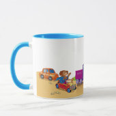 Mug train et voiture (Gauche)
